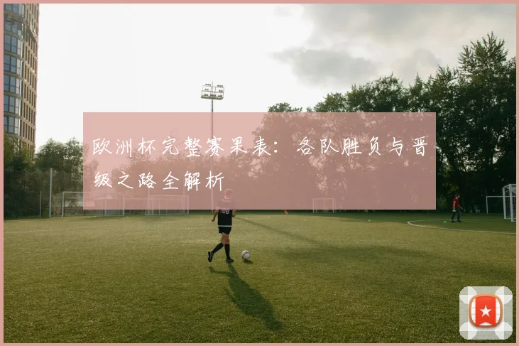 欧洲杯完整赛果表：各队胜负与晋级之路全解析